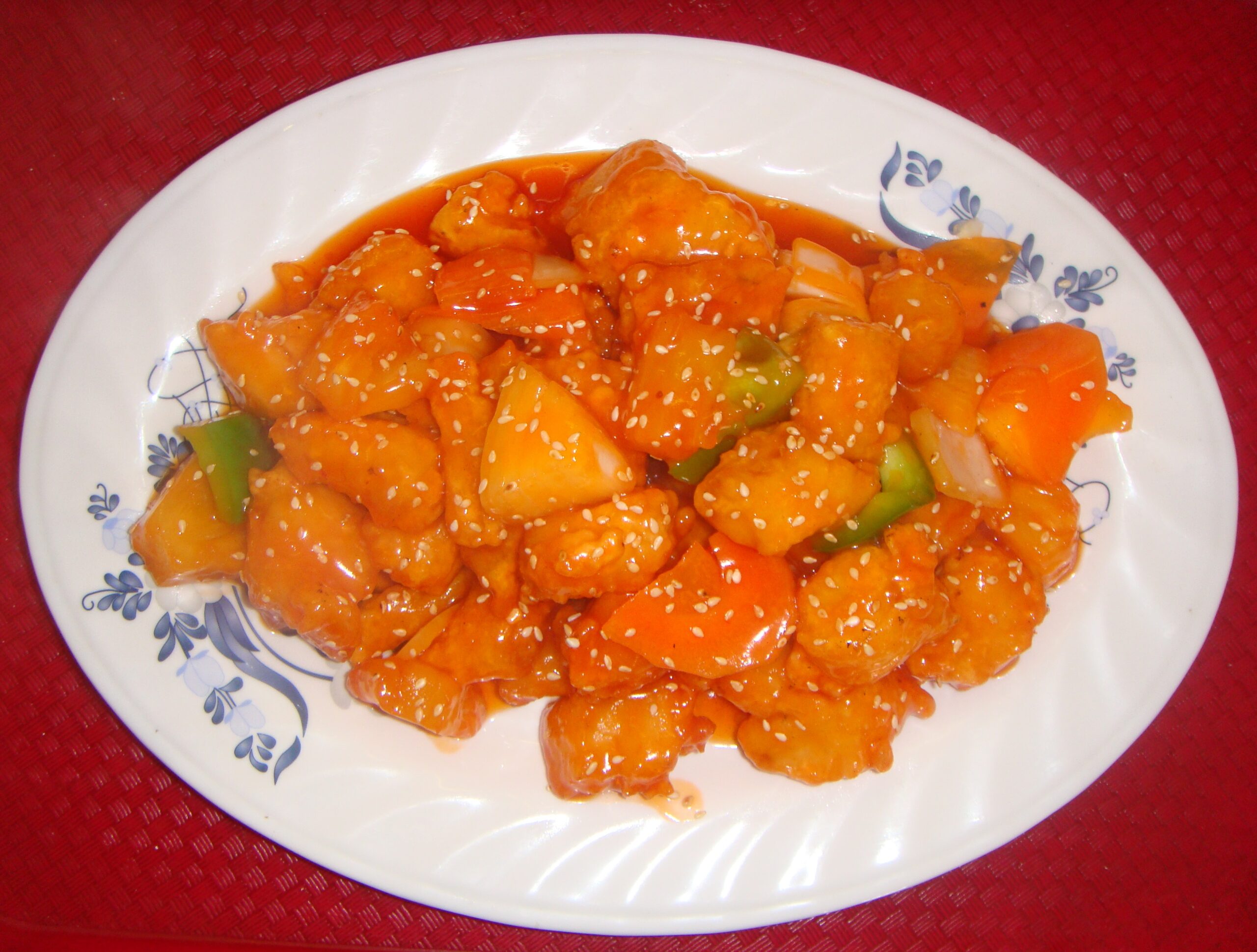 Sweet and sour fish M+M Tea